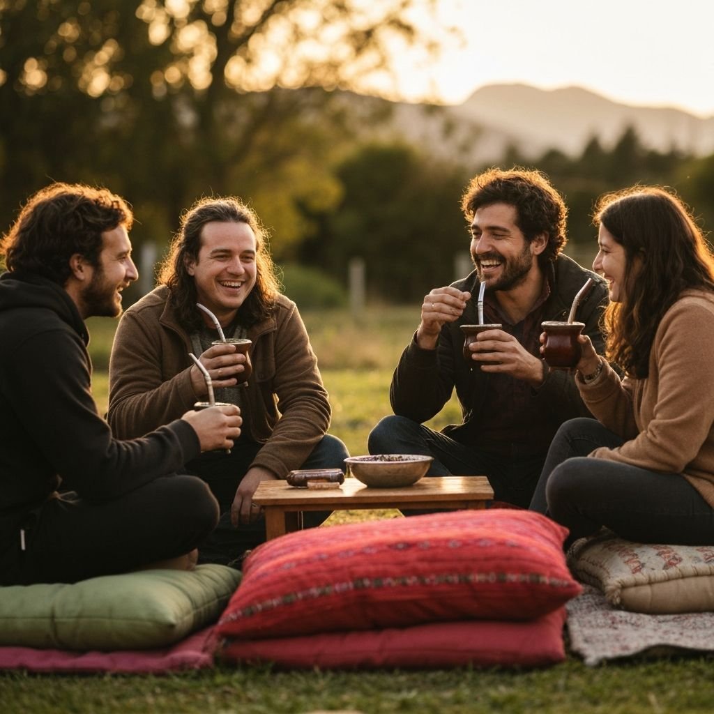 Momentos compartidos con mate artesanal